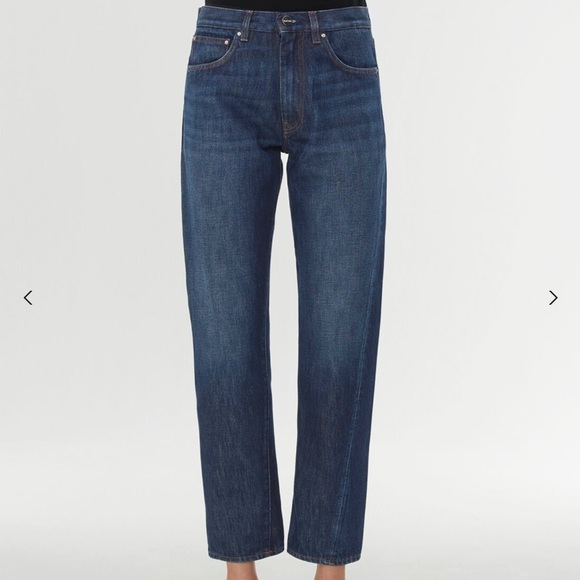 toteme original denim washed blue